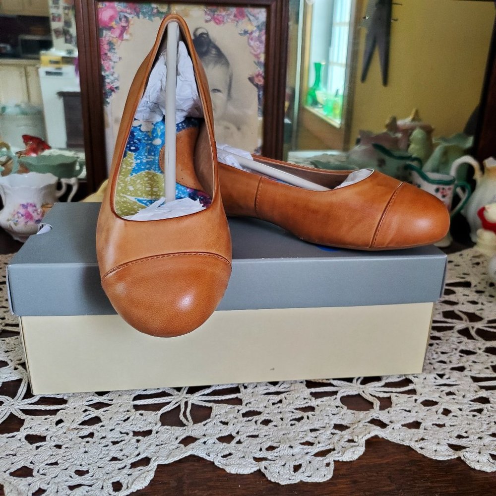 SOFTWALK NAPA BALLERINA FLATS BALLET FLATS 7 M
